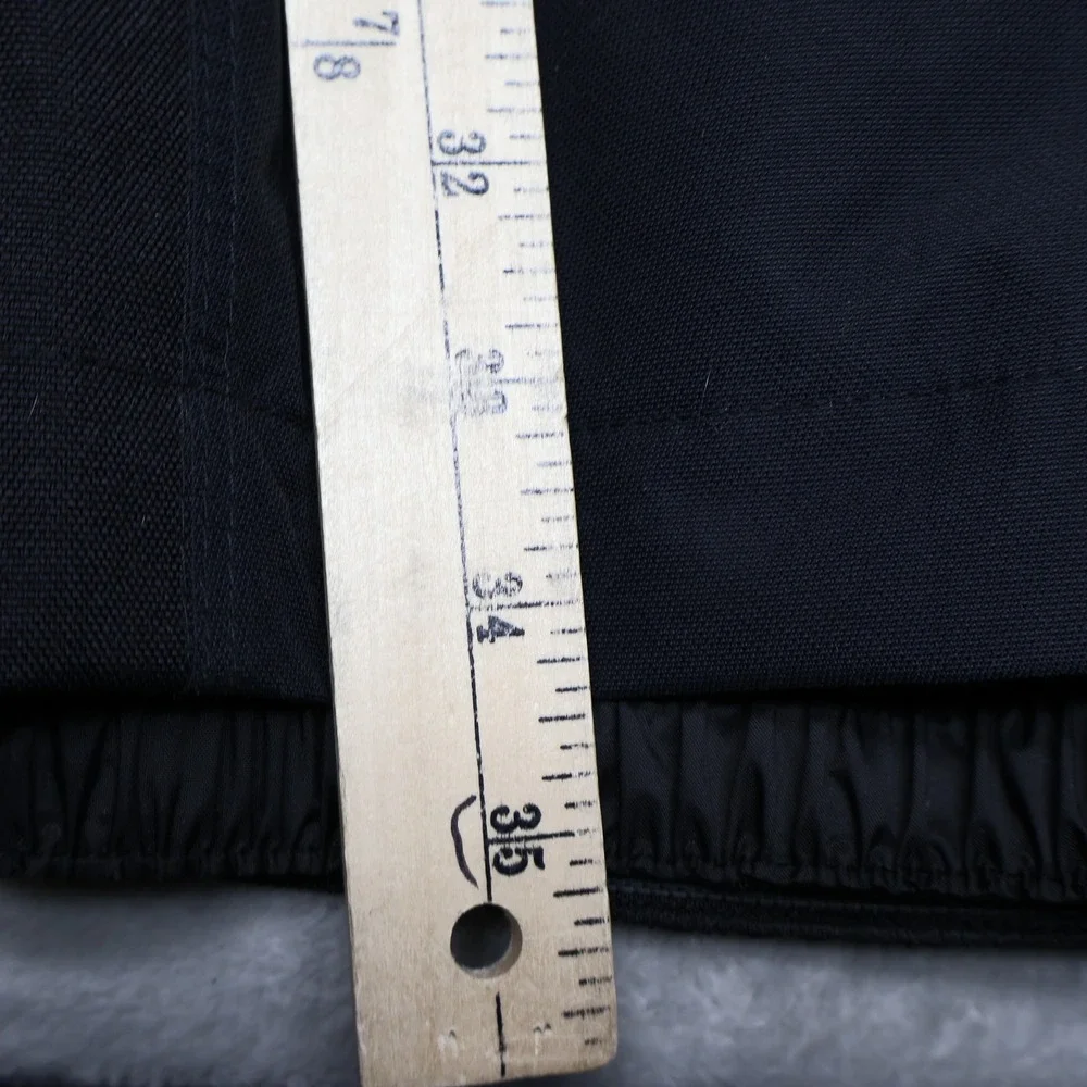 Columbia Snow Pants Men Large Black Cargo Ridge 2 Run III Omni-Heat Winter 39x34